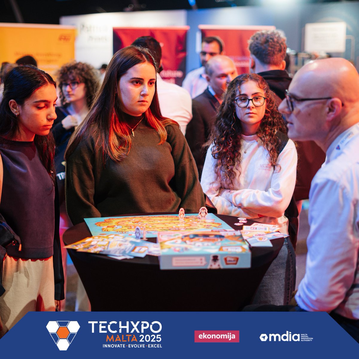 techxpoeu's tweet image. From students getting hands-on with the latest innovations and exploring future careers, to seasoned professionals discovering new business opportunities and making strategic connections.

📅 20–22 November 2025 📍 MFCC
🌐 techxpo.eu/tickets

@Ekonomija_MT | @MDIAmalta