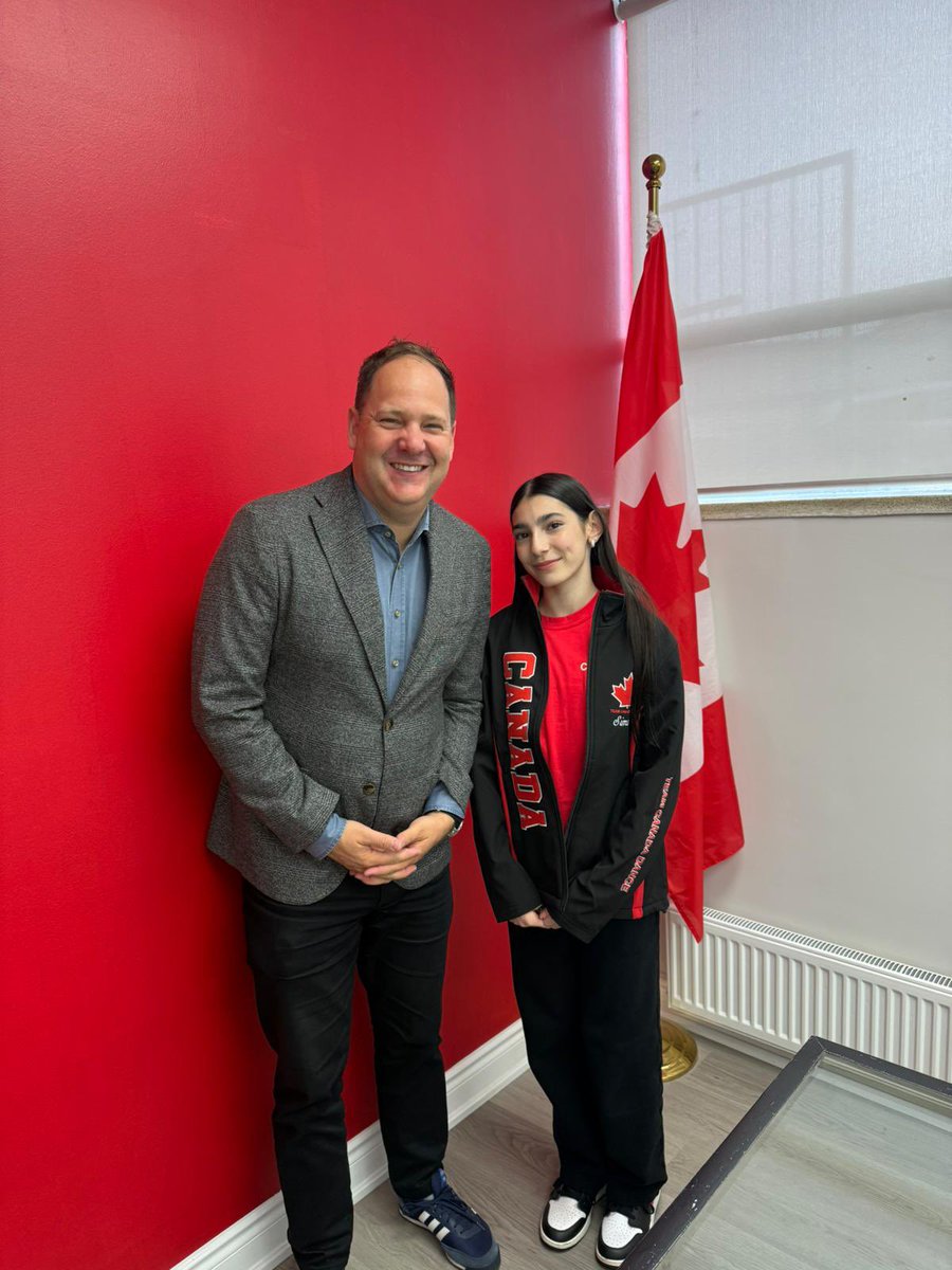 JZerucelli's tweet image. Simona, all of #EtobicokeNorth is cheering you on as you represent Team Canada on the world stage this weekend in Italy! Your talent, discipline, and heart inspire our entire community — and we’re behind you every step (and every dance move) of the way.

Canada is with you!🇨🇦
