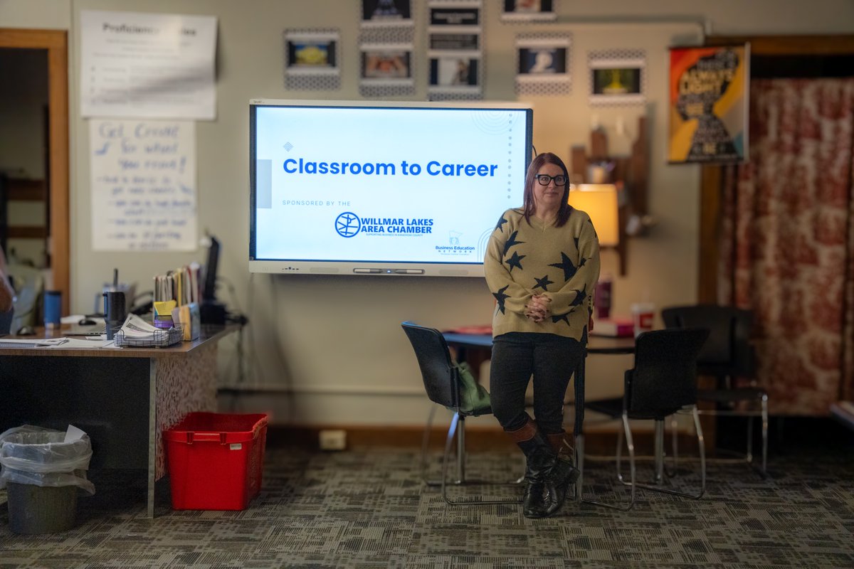 ISD347's tweet image. 🌟 Real-world learning at the ALC! 🌟

Students heard from 4 guest speakers through the Business Education Network program about choosing a career and building a successful future.

Thank you to our speakers for investing in our students! ❤️

#WillmarPublicSchools #ALC