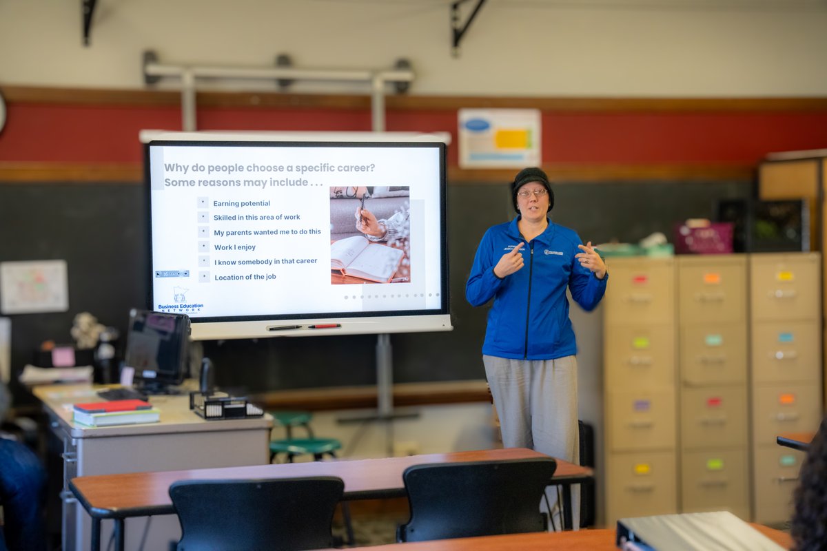 ISD347's tweet image. 🌟 Real-world learning at the ALC! 🌟

Students heard from 4 guest speakers through the Business Education Network program about choosing a career and building a successful future.

Thank you to our speakers for investing in our students! ❤️

#WillmarPublicSchools #ALC