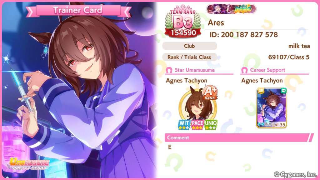 AresSeraph's tweet photo. I forgot, here is my Umamusume www https://t.co/ClDj2I1U3l