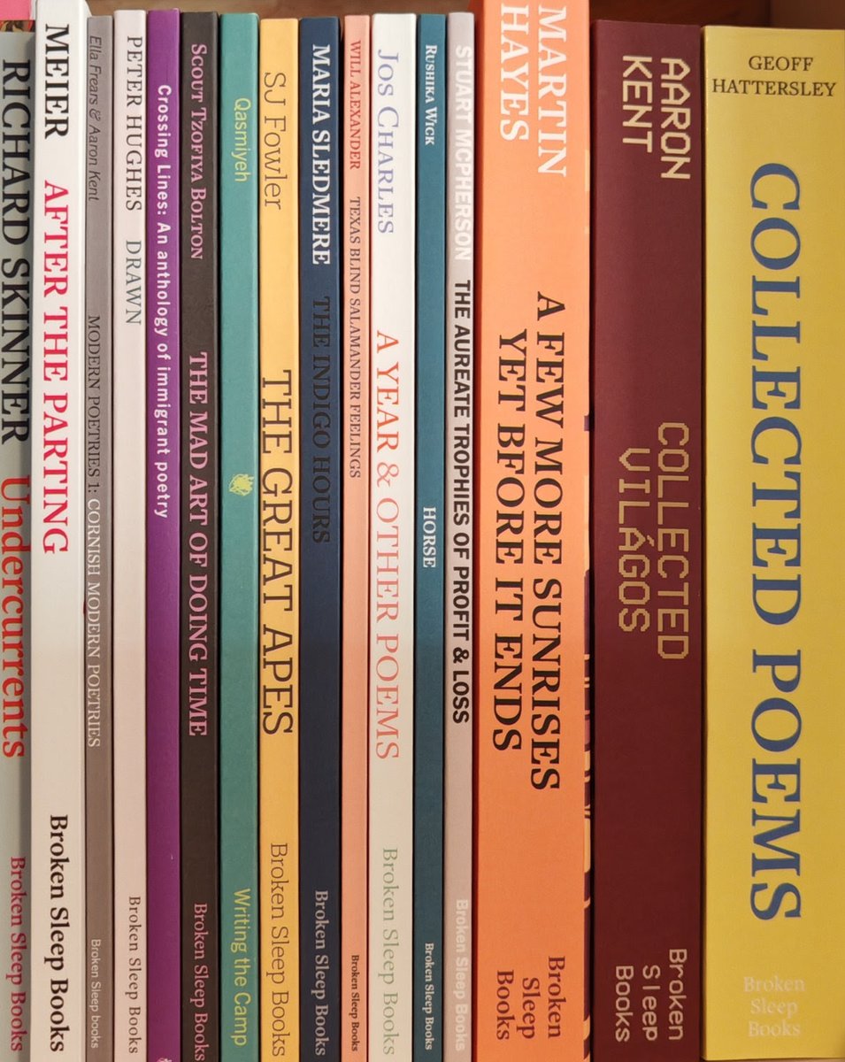 We didn’t get Books Council Wales funding for 5 years of stability. It now means a rockier road ahead, but our commitment to ambitious, inclusive, working-class publishing stays firm. If you want to help: buy a book, spread the word, or donate:

ko-fi.com/brokensleepboo…
