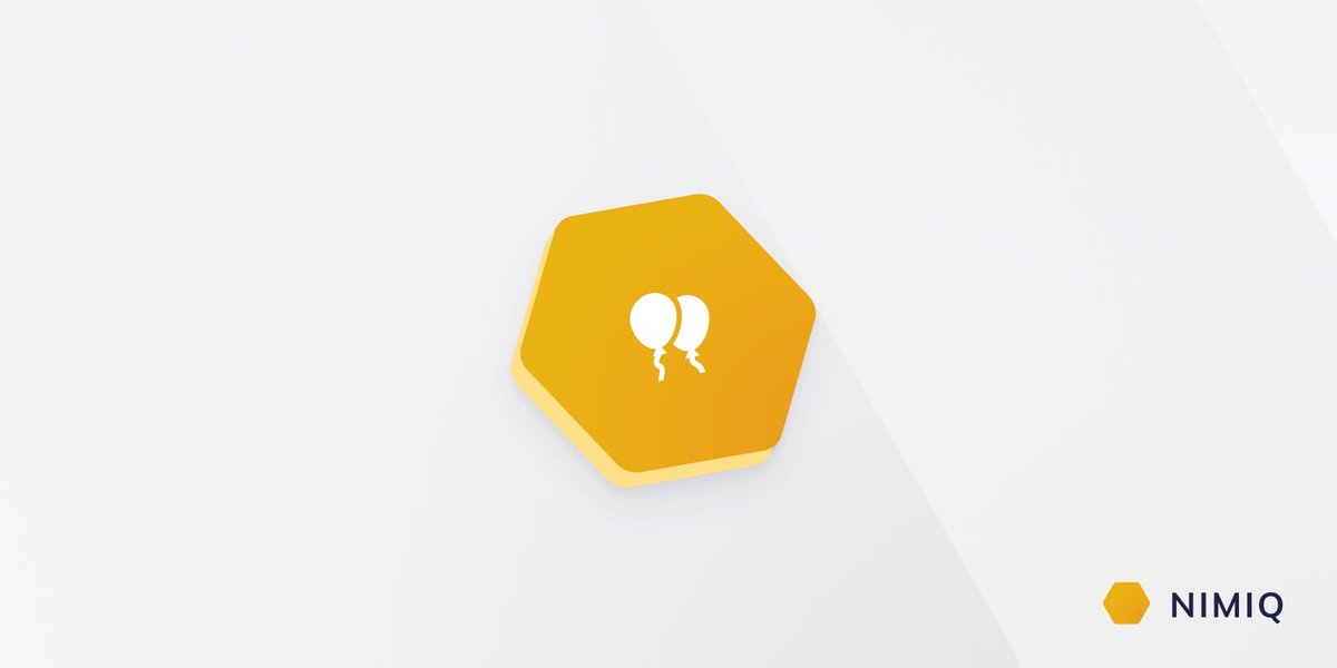 nimiq's tweet image. It’s anniversary time. 🥳

This week marks one year of Nimiq Albatross!

To celebrate the milestone, we’re launching a 3-part series on the game-changing Proof-of-Stake blockchain and what makes it so special.

On top of that, exciting updates dropping this week:
🤝Multisig app…