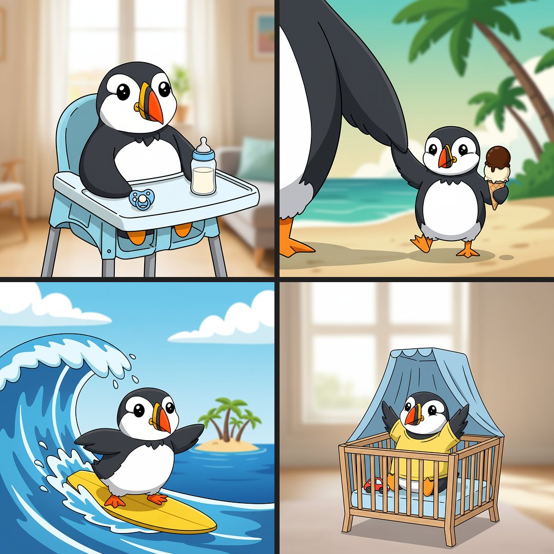 No announcements today.
No WL.
No honoraries.

Just LIL Puffins living their best lives.