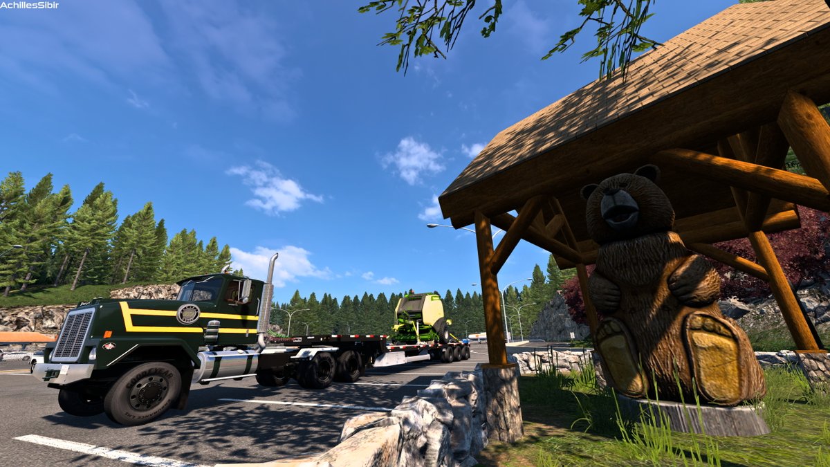 AchillesSibir's tweet photo. ProMods Canada
Vancouver Island #1
#americantrucksimulator #ats #BestCommunityEver #SCSsoftware #AchillesSibir #promods #promodscanada #Smartysmods https://t.co/ViveyNldMU