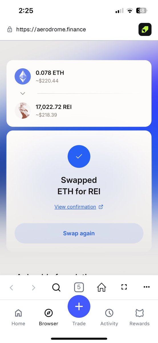 $REI will keep building, 

The current market indicator for crypto is extremely bad, actually. The normal stock market as well.

But the stock market prices didn’t even flinch me. Guess i was too used to going down way faster in crypto.

With that being said. I DCA into $REI.