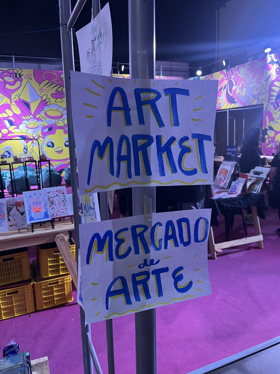 NounsFair's tweet image. Come this FRIDAY to the art market of the Nouns Fair at @EFDevcon 

Buy art, prints, comics and more with crypto directly from the artists 🧑‍🎨 🖼️ 

Buy something and get a risograph print from the artist for free!

We are in the collectibles district (green pavilion)

⌐◨-◨