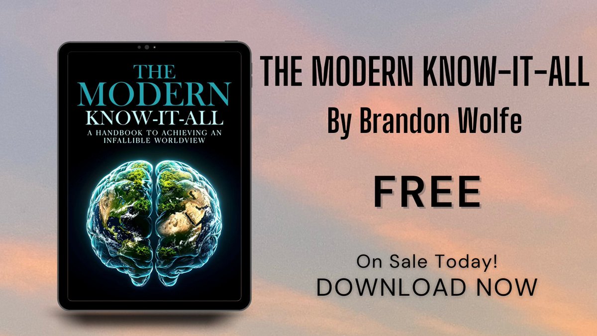 Brandon Wolfe invites readers to shed preconceived perceptions and take on an infallible world view in the The Modern Know-it-all: cravebooks.com/b-60985?refere… #NonFiction