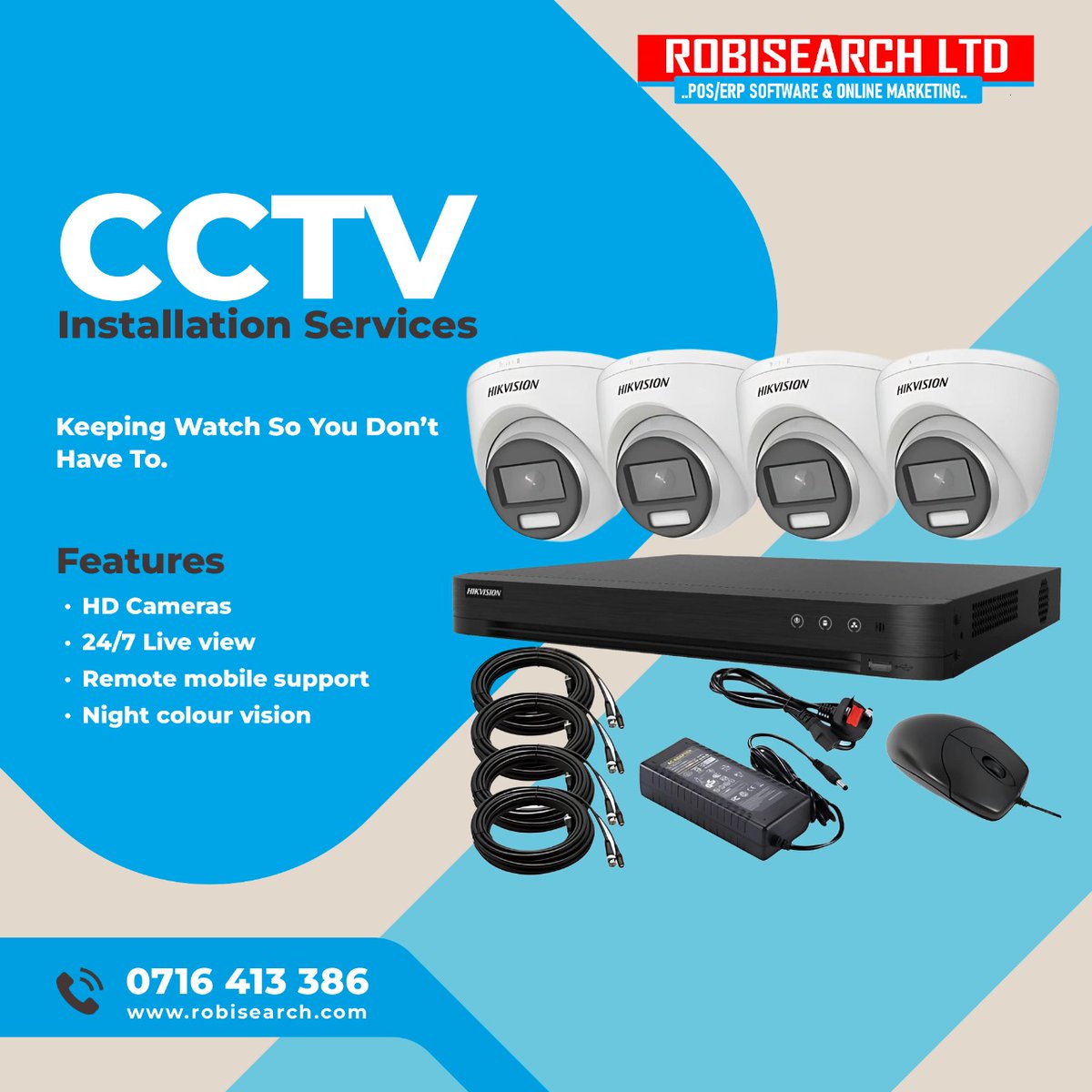 RobisearchICT's tweet image. We got you covered For Professional CCTV Installation Services in  Nairobi Kenya designed to keep your  staff and your assets safe

DM for a free quote/Book your installation now📲0716413386

#MUFC Rodri Cole Palmer Pep Guardioala Bumrah Arne Slot Lamine Yamal Barcelona Liverpool