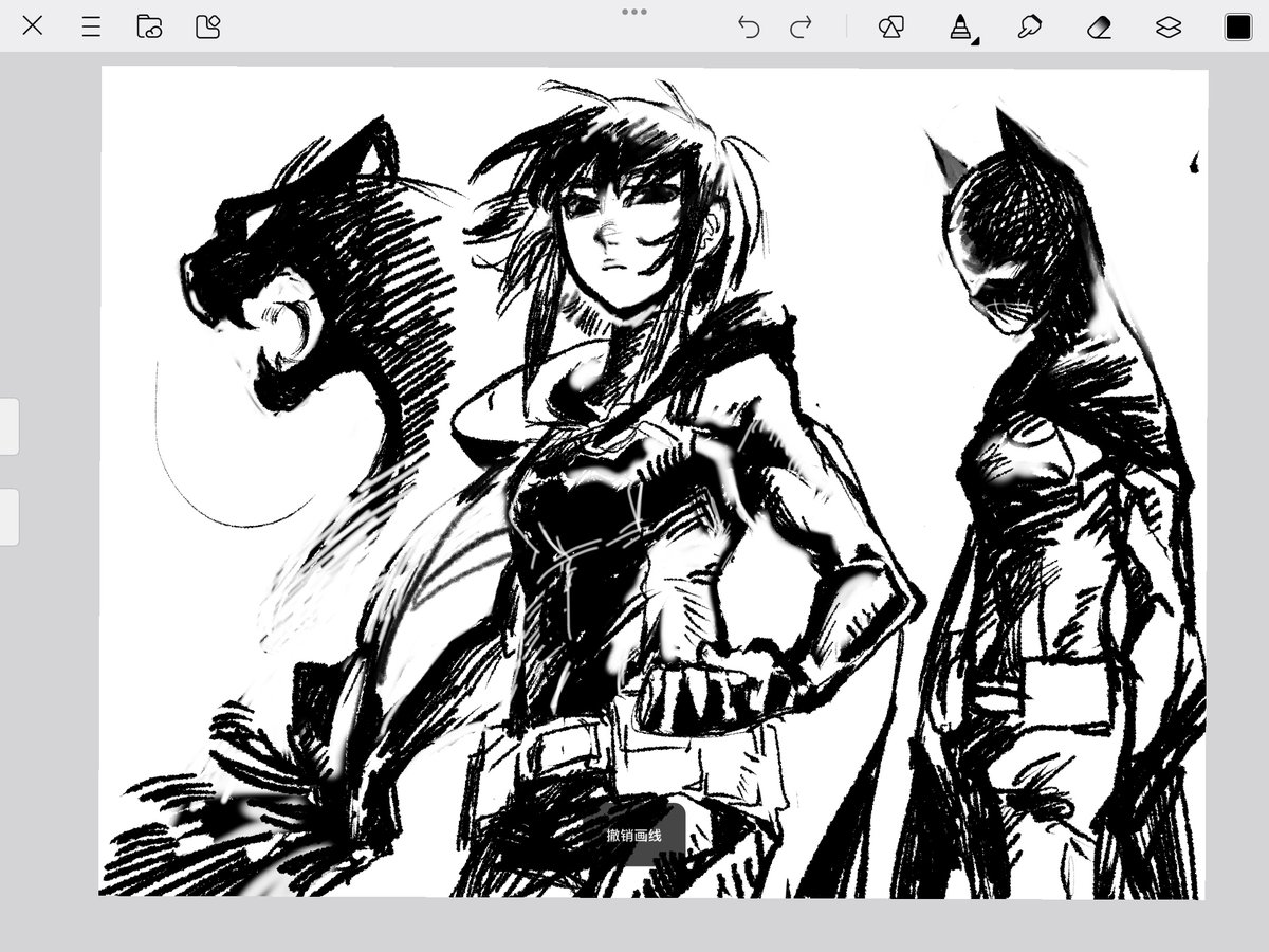 Trans_niku's tweet image. 画世界好难用