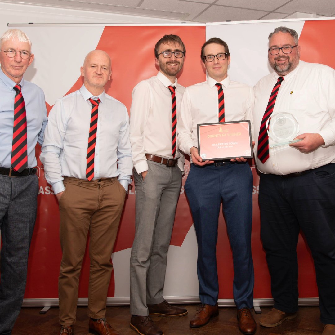 Spotlighting our 2025 award winners!

<a href="/OllertonTownCFC/">Ollerton Town FC</a> - Club of the Year (Joint winners)

They've created a pathway for boys to progress right through to the senior team, and are developing a girls' one.

Their community has a club to be proud of, going from ⭐️➡️⭐️⭐️ accredited!
