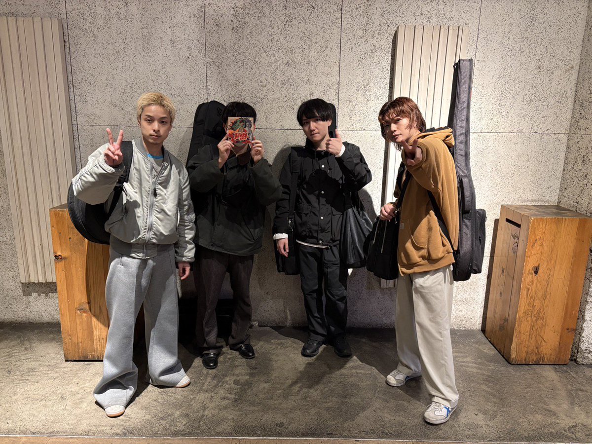 Guianoさんと対バンでした。
楽しかった。またお会いしましょう⚓️