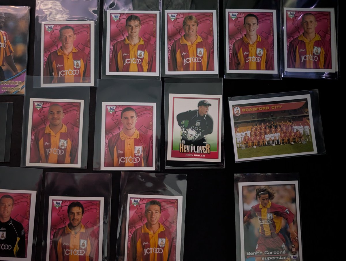tehflu's tweet image. Few more ungraded #bcafc from that era. Will have to dig out the graded sets.