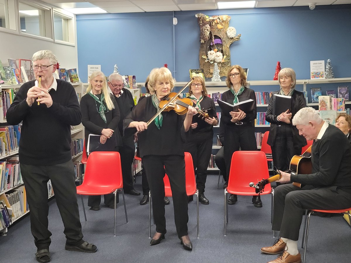 corkcolibrary's tweet image. Fermoy Library hosted a fabulous evening of traditional music, songs and stories with Mitchelstown Comhaltas, Claisceadal na gCarad, Yvonne Leahy, Ger Spillane &amp;amp; more.

Thanks to everyone who took part.

#Fermoy #FermoyLibrary