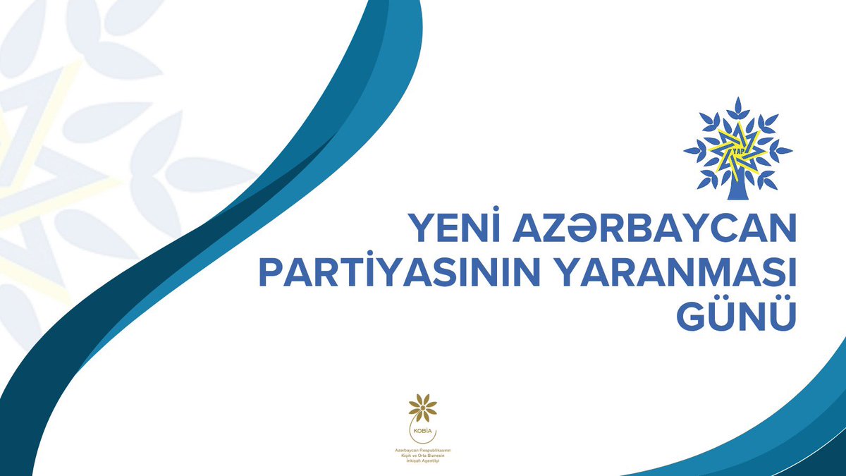 MammadovOrkh's tweet image. Yeni Azərbaycan Partiyasının yaranması günüdür!🇦🇿
Ulu Öndər Heydər Əliyevin ideyalarına sədaqətlə, Prezident cənab İlham Əliyevin rəhbərliyi ilə daha güclü, firavan və qalib Azərbaycanın qurulması yolunda birliyimiz daim olsun!✊🇦🇿
#YAP #Azərbaycan
