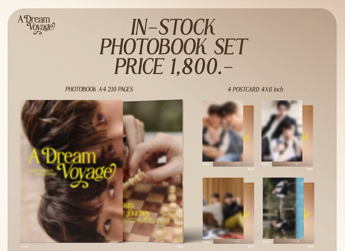 looviepjms's tweet image. Are there any international #6CODE looking for #maxkybas A Dream Voyage Photobook and Special JohanNorth Postcard? 

Available 1 Set Each, all new and sealed. Indonesia based. Dm if you interested.
#แม็กกี้บาส