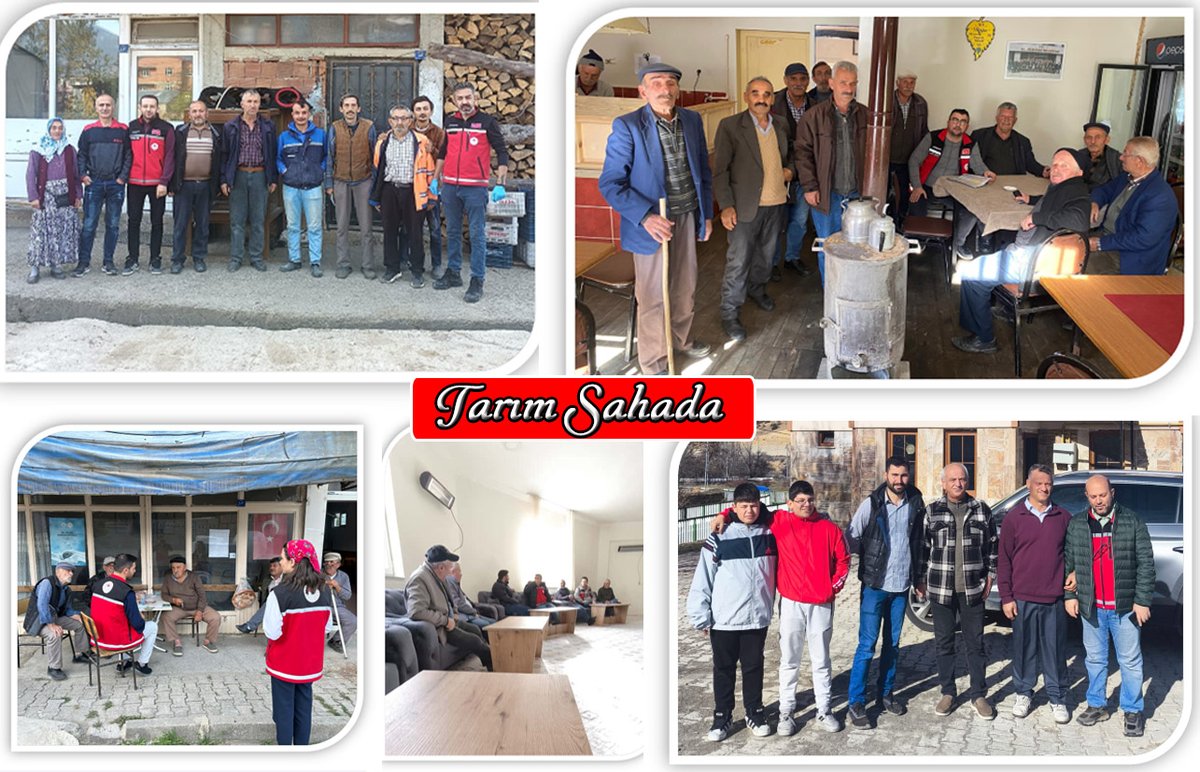 📍 GÜMÜŞHANE
🌾 Bakanlığımız talimatıyla sürdürülen Cuma Buluşmaları kapsamında çiftçilerimize;
✅ ÇKS başvuruları
✅ Genel Tarım Sayımı
✅ Tarım sigortaları
✅ Üretim planlaması
✅ Yeni desteklemeler
konularında bilgilendirme yaptık. 👨‍🌾🌿
#TarımSahada

<a href="/TCTarim/">T.C. Tarım ve Orman Bakanlığı</a>
<a href="/A_KIRAC/">Dr. Ahmet Mesut KIRAÇ</a>