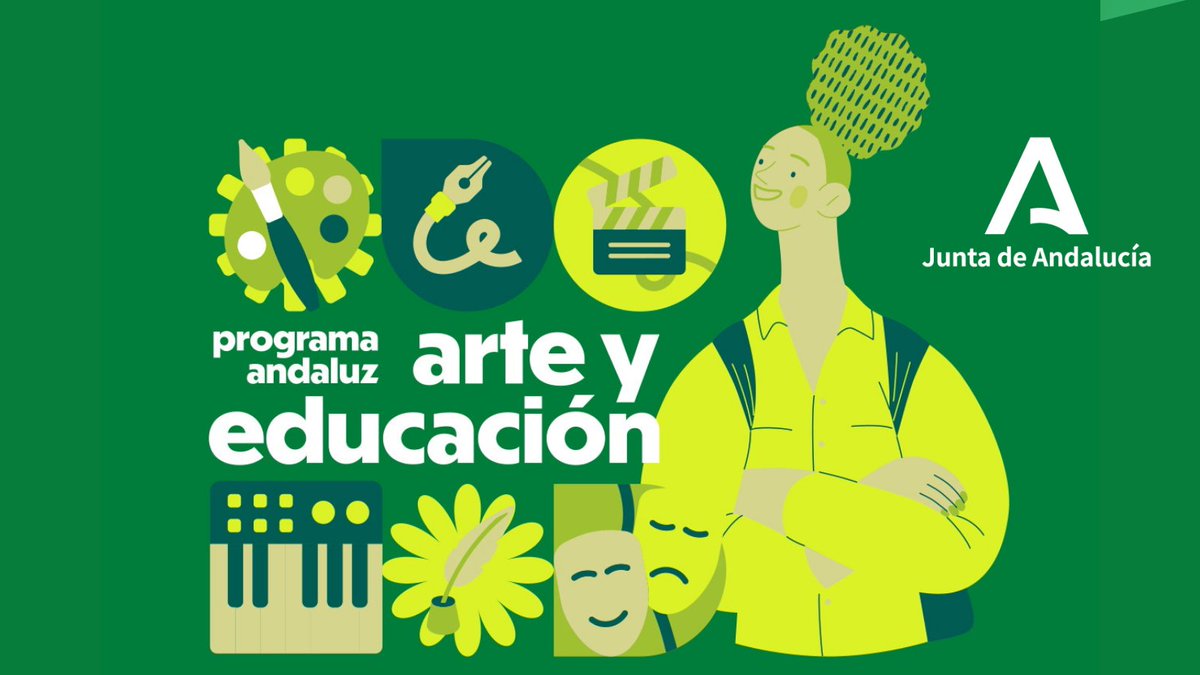 ¿Quieres que tu centro trabaje mano a mano con artistas?🎬🎨🎶

 🗓️Desde el 24 NOV 25 puedes echar la solicitud en el Programa Andaluz #ArteyEducación

Si quieres + arte, + creación y + cultura en tu aula, entra en 👉lajunta.es/63khw

<a href="/EducaAnd/">Consejería Desarrollo Educativo y FP</a> <a href="/CulturaAND/">Cultura Junta de Andalucía</a> <a href="/CulturaCuenta/">➧ Agencia Andaluza de Instituciones Culturales</a>
