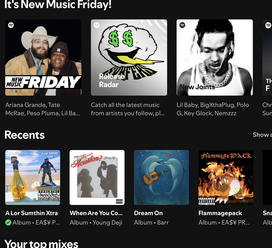 EaSyProphyt's tweet image. #Spotify #ReleaseRadar #NewMusicFriday open.spotify.com/album/2EzHVIy0…