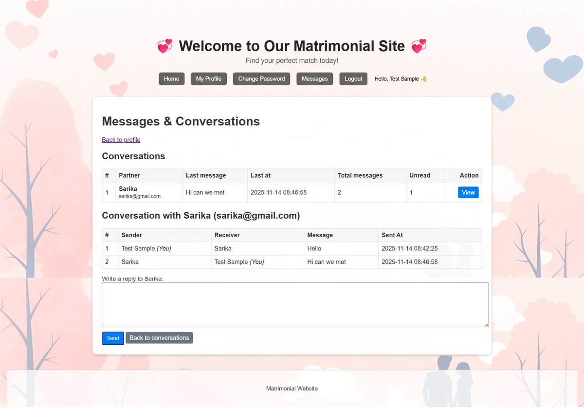 php_gurukul's tweet image. 💍 Build Your Own Matrimonial Portal!
phpgurukul.com/matrimonial-po…
Perfect for final-year projects &amp;amp; real-world deployment!
🚀 Start building today!
#PHP #MySQL #MatrimonialPortal #WebDevelopment #FinalYearProject #PHPProject #Matrimony