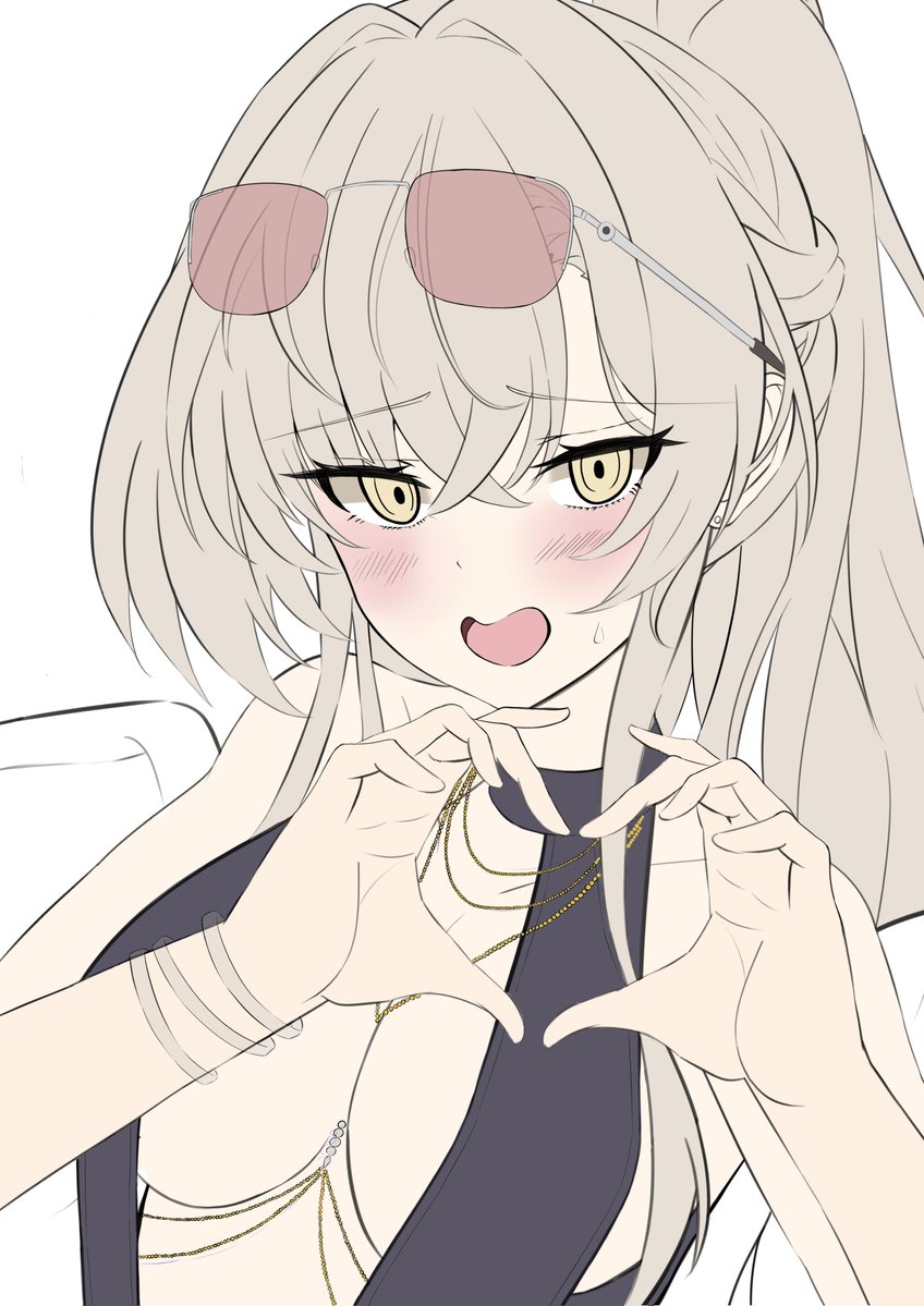 水着ナギサ様　作業進捗