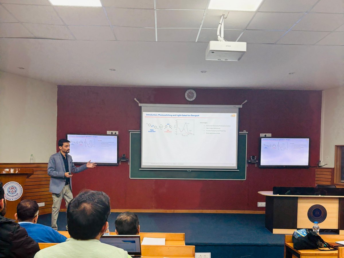 ASLab_iiserb's tweet image. Heartfelt congratulations to Dr. Nyaya Prakash Pradhan for successfully defending his Ph.D. thesis! Wishing you all the best for your future endeavours. Special thanks to Dr. Subhajit Bandyopadhyay for being the external examiner, and to all the committee members.
