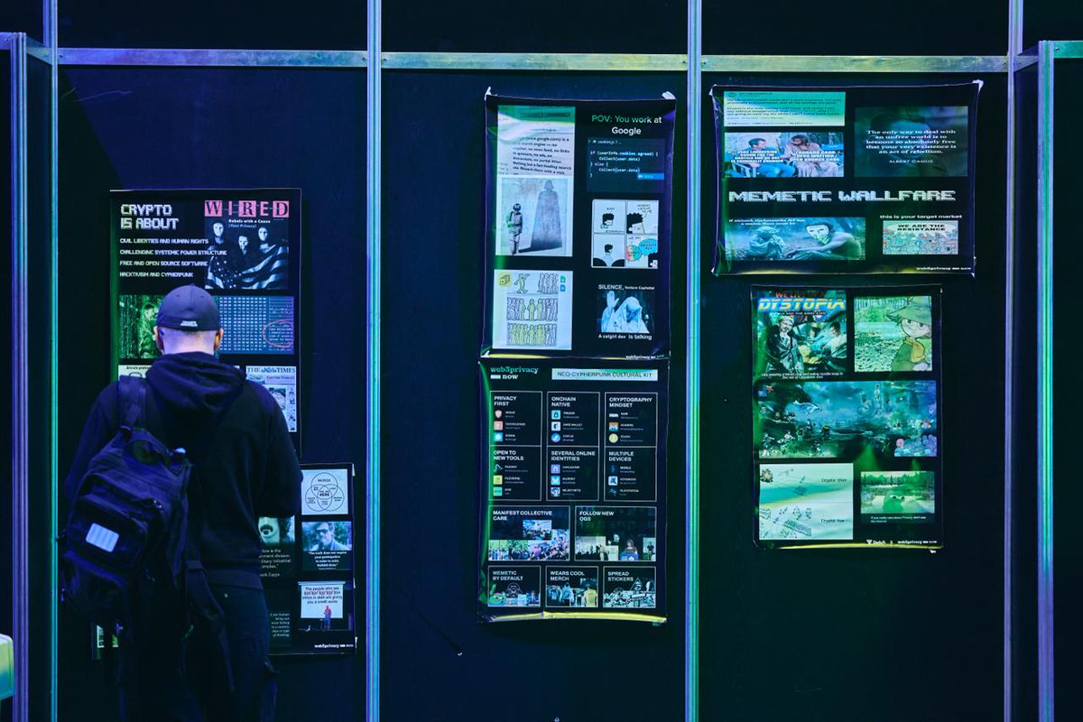 EFDevcon's tweet image. Happening now: Ethereum Privacy Stack

@web3privacy &amp;amp; @PrivacyEthereum are bringing together Ethereum builders, protocol maintainers, and advocates.

Catch the lineup of speakers &amp;amp; head to the XL Yellow Pavilion at La Rural to join the conversation.

🕐 11:00 to 18:00