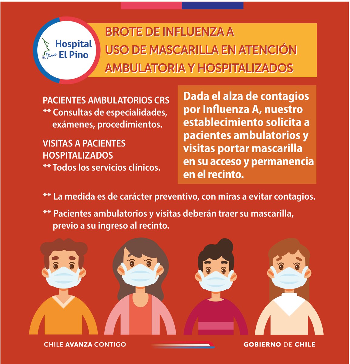 HospitalCrs's tweet photo. 📢👀Información importante para nuestros pacientes ambulatorios y para visitas de pacientes hospitalizados 👇 https://t.co/Tl6ekbgwRi