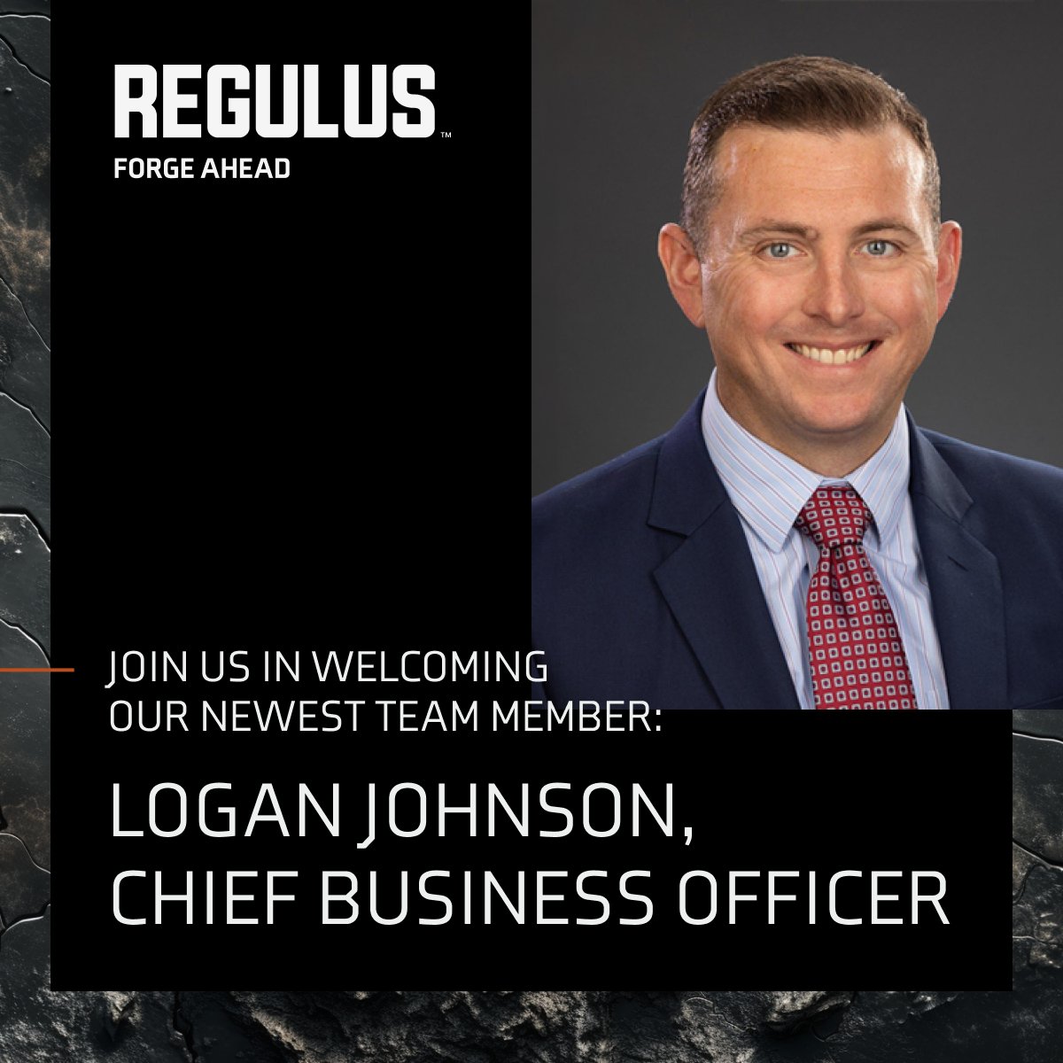 Logan Johnson, MBA, Regulus Chief Business Officer

We’re proud to announce that Logan Johnson has been named Chief Business Officer of Regulus Global.

Logan brings more than two decades of leadership forged in the arena—from combat-tested service as a Senior Chief in the U.S.