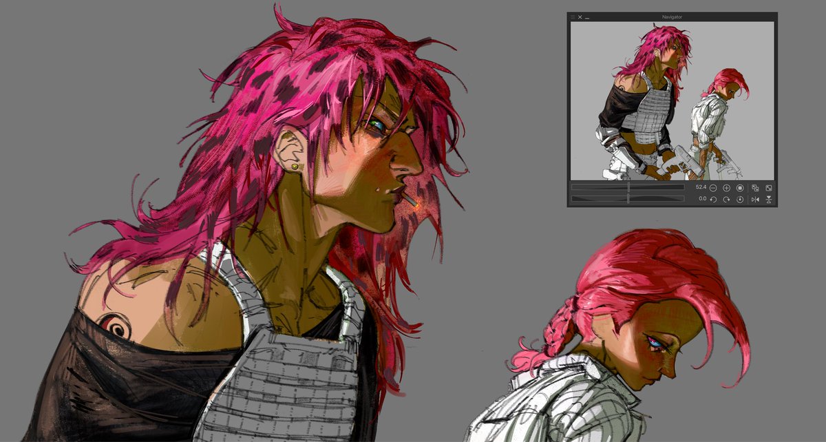 Diavolo and Doppio 🩷
#jjba