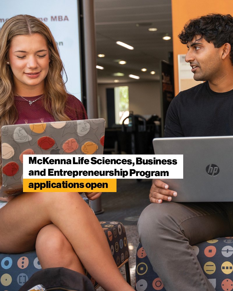WPCareySchool's tweet image. Get equipped with the interdisciplinary tools, experiences and networks needed to lead the future of health care. Apply for the McKenna Life Sciences, Business and Entrepreneurship (MLSBE) Program by Dec. 1. lnkd.in/gDE5KFjA