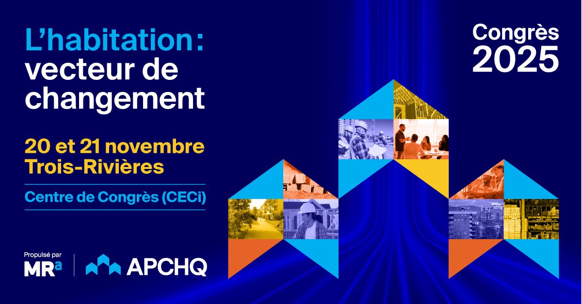 ☀️ Jour 2 du #Congrès2025APCHQ commence maintenant!
 
Rencontres politiques, panels stratégiques et Gala Reconnaissance ce soir 🎊
 
#APCHQ #ConstructionQC #polqc