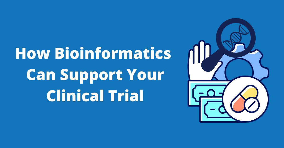 fiosgenomics's tweet image. Do you know the different ways bioinformatics analyses can support clinical trials? Read our blog to find out!
fiosgenomics.com/how-bioinforma…

#drugdevelopment #clinicaltrials #bioinformatics #pharma #biotech