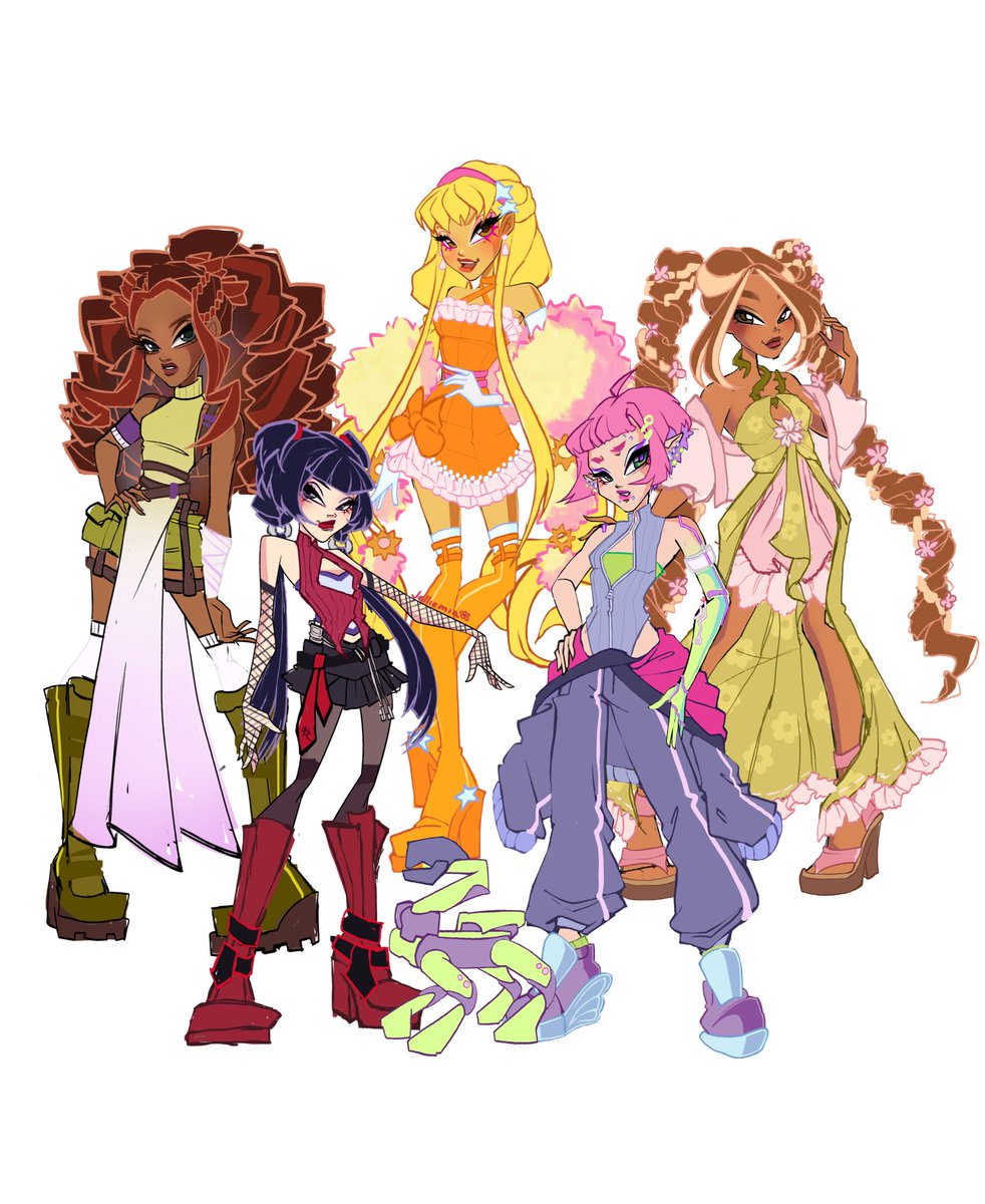 Stella 🧡
5/6 of my Winx Club Redesign 
#winxclub