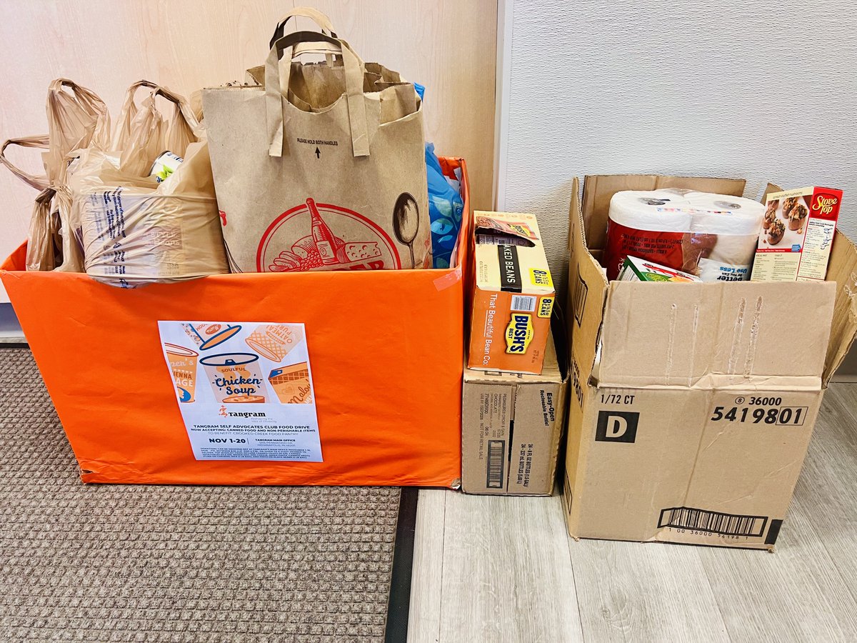 TheTangramWay's tweet image. A heartfelt thank you to everyone who donated during our recent food drive. Your generosity is already making a real impact for our clients and community members facing food insecurity.