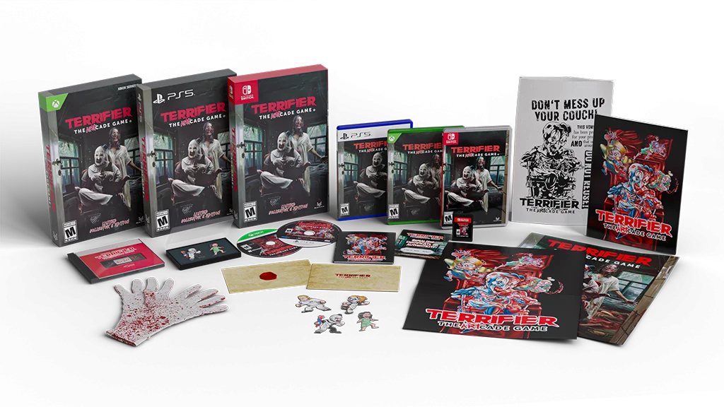 SelectaPlay's tweet image. 🩸🎭 No lo olvidéis:
Las ediciones coleccionistas de Terrifier: The ARTcade Game ya están a la venta.

Son una auténtica pasada… y además son limitadas.
Si quieres la tuya, este es el momento.🔥 #TerrifierGAME

selecta-play.com/es/terrifier-t…