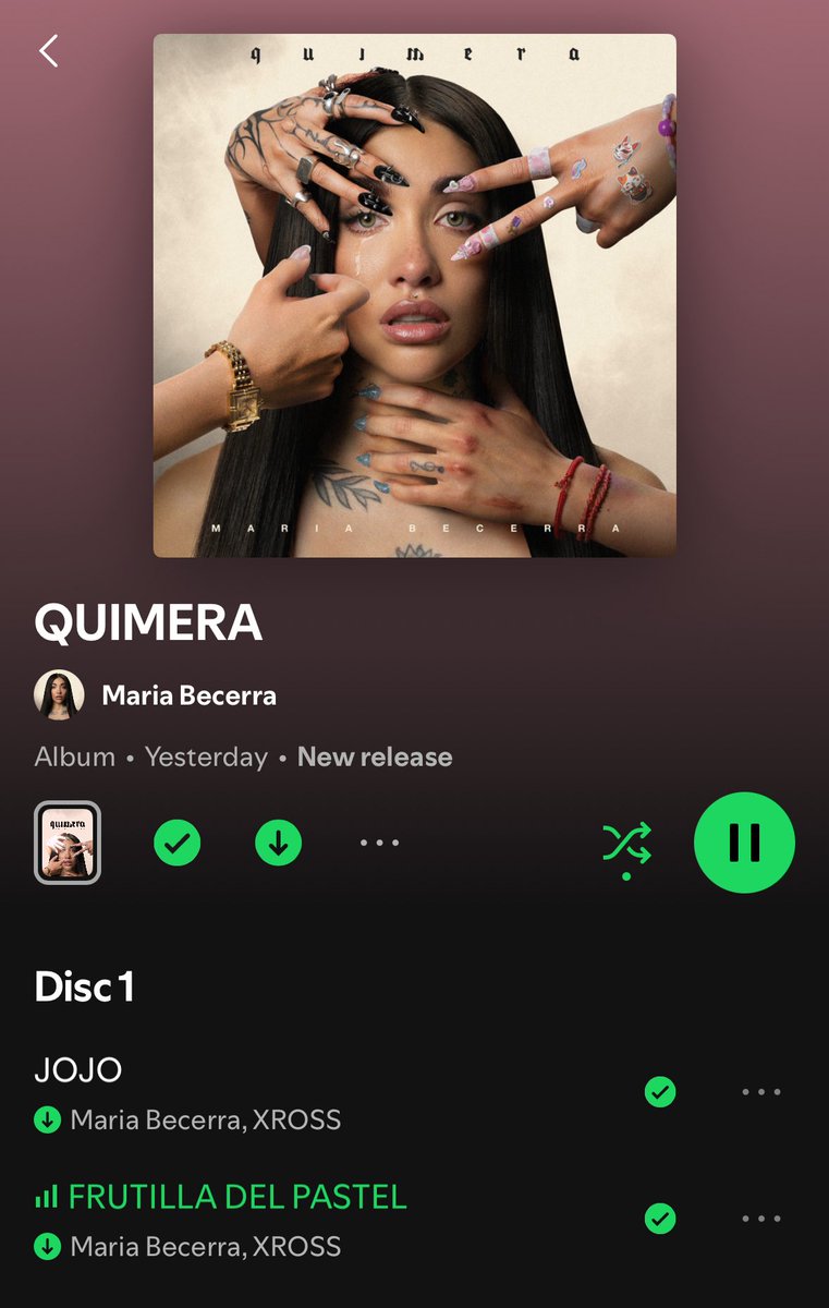 Literalmente, cuanto más la escuchas, mejor suena CADA canción de este álbum
SOS GRANDÍSIMA MARIA DE LOS ÁNGELES BECERRA