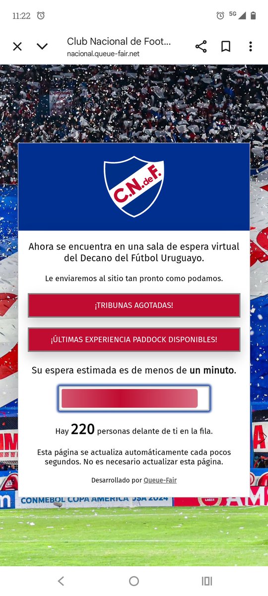 ncalca's tweet photo. @PasionTricolor1 @MMDesigns02 Que cerca estuvimos. Pensaba ir con mi hijo que no nunca fuimos juntos a un clásico. Será la próxima 
Vamo arriba 🔵⚪🔴 https://t.co/3NV9aLBz9O