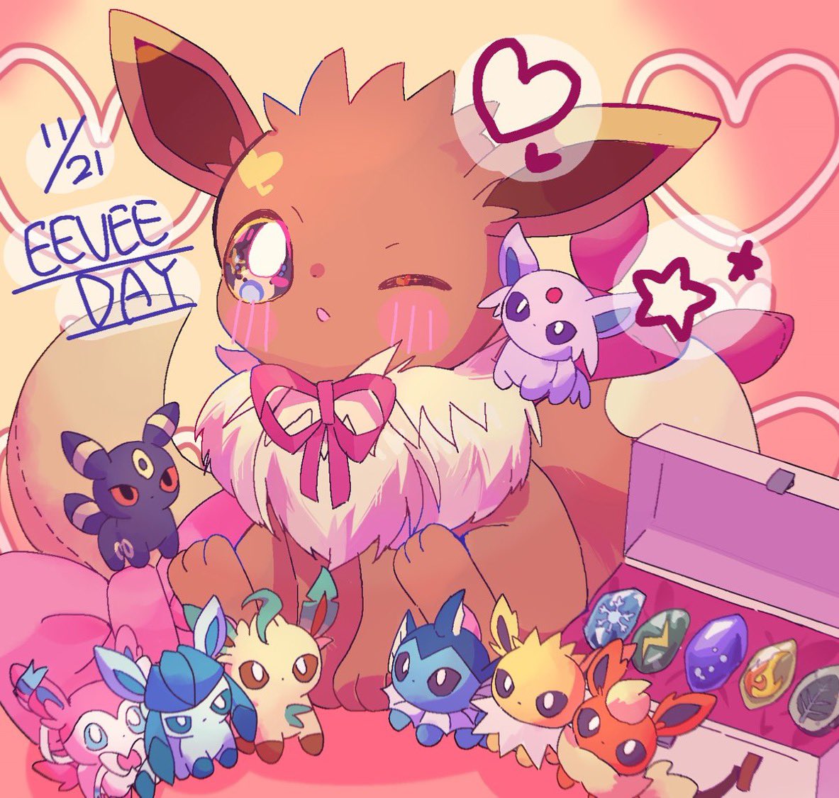 #イーブイの日
これからも大好き！！！