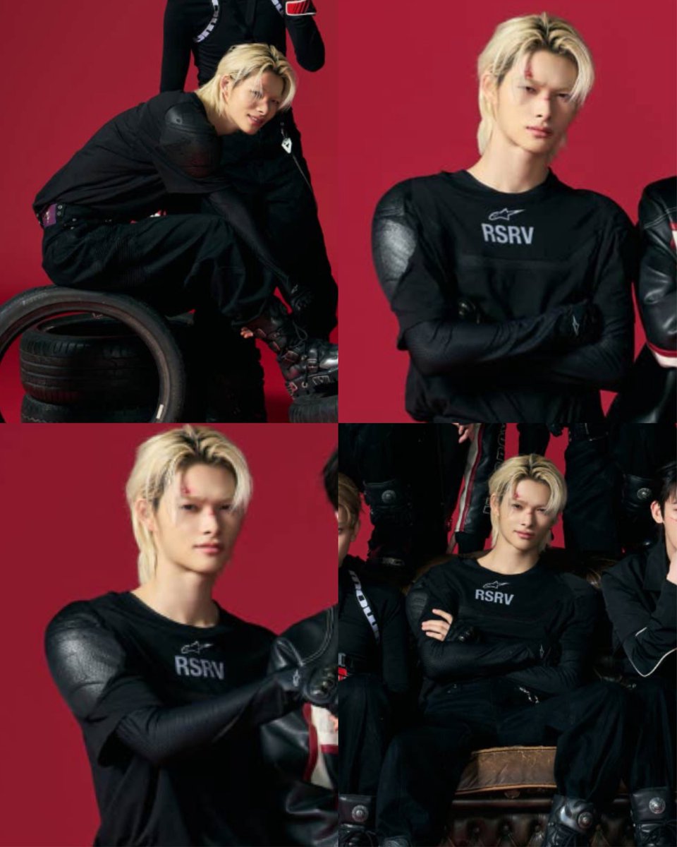 Puma24Girl's tweet image. THIS STYLE LOOKS SO FREAKING COOL ON RIKI HELLO ????!😭