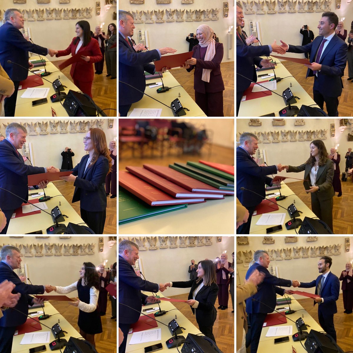 I nostri nuovi Reumatologi presso la Scuola di Specializzazione in Reumatologia, direttore prof. Paolo Sfriso. 
UOC di Reumatologia, Dipartimento di Medicina #unipd #palazzoBo