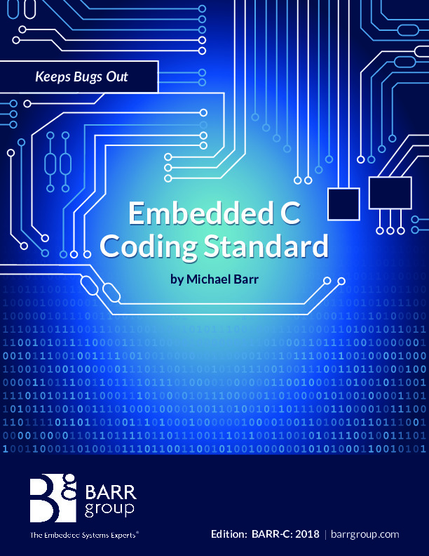 ecomputerbooks's tweet image. (Legally FREE Online) Embedded C Coding Standard: freecomputerbooks.com/Embedded-C-Cod…

Look for &quot;Read and Download Links&quot; section to download. Follow me if you like this post.
#Embedded #Programming #EmbeddedSystems #EmbeddedSoftware #EmbeddedProgramming #CodingStandard