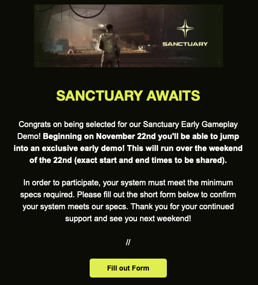 ParallelMaxi's tweet image. .@Sanctuary_B3 demo tomorrow! check your email and fill out the specs form