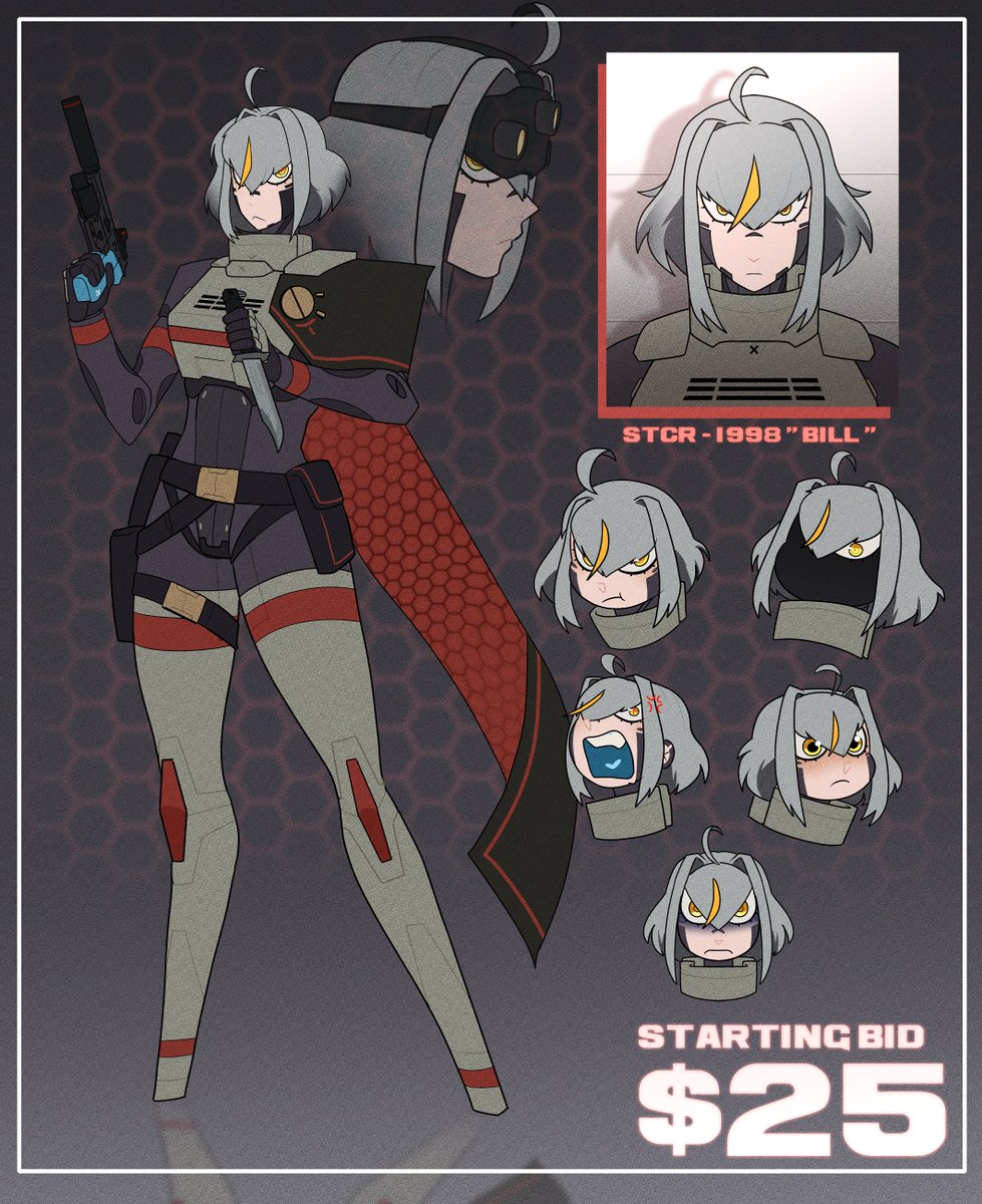 kenny_pyro's tweet image. BILL IS AVAILABLE!

Her auction is down in the comments!

#signalis #signalisoc