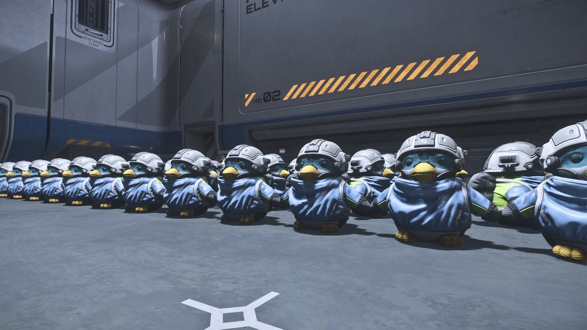 CornuUni's tweet image. Delivery post patch ready to go 🐧🐧🐧

#StarCitizen #screenshot #PicoDelivery #PicoSquad