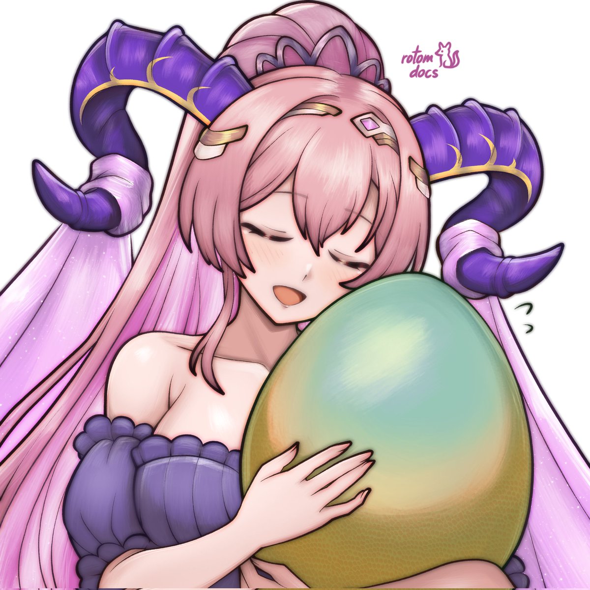 welcome to day twenty one! gullveig is resting, so nerthuz is taking care of the egg today (っ ᵔ◡ᵔ)っ

#NerthuzNovember