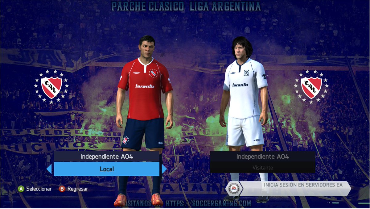 PCLA_LigaRetro's tweet image. Y CERRAMOS EL VIERNES CON
INDEPENDIENTE APERTURA 2004                     
FIFA 14 PARCHE CLASICO LIGA ARGENTINA

#CAI #ROJO #AVELLANEDA #REYDECOPAS
@Independiente @aguerosergiokun @NavarroMontoya @LucasPusineriOk
