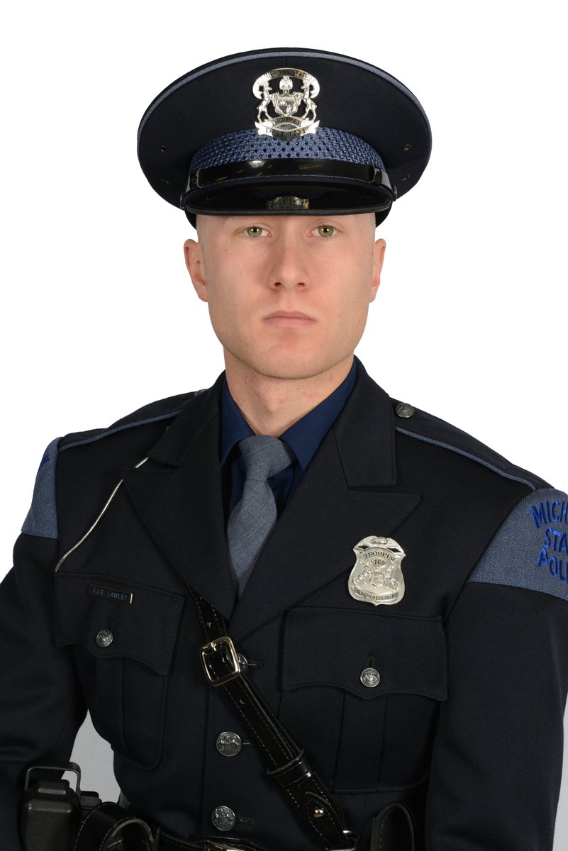 MSPFirstDist's tweet image. MSP First District would like to welcome Trooper Jonathan Lawley and Trooper Mason Rose to the Jackson Post. The recent graduates of the 149th MSP Trooper Recruit School, now begin the next chapter of their careers as they enter the 17-week field training program with their field…