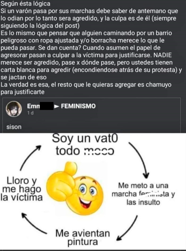 Chetoficial's tweet image. Increíble cómo algunos discursos pasan de “nadie merece ser agredido” a “pero si eres hombre, te lo ganaste”.
El #feminismo moderno en una imagen.
#Feminazi #Feminazis #Feminista #Feministas #Progres #Woke