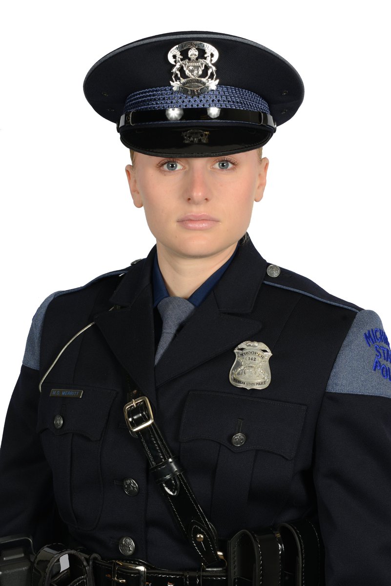 MSPFirstDist's tweet image. MSP First District would like to welcome Trooper Madilyn Merritt to the Lansing Post. Trooper Merritt a recent graduate of the 149th MSP Trooper Recruit School, now begins the next chapter of her career as she enters the 17-week field training program with her field training…